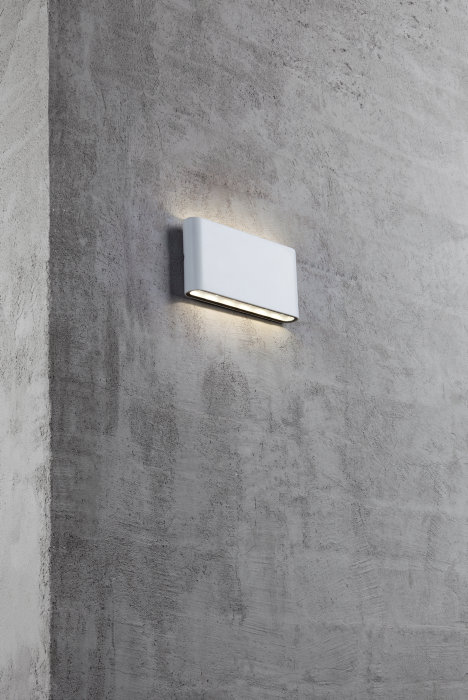 Nordlux Kinver utendørs vegglampe hvit